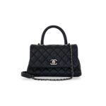 Coco Handle Small Dark Navy