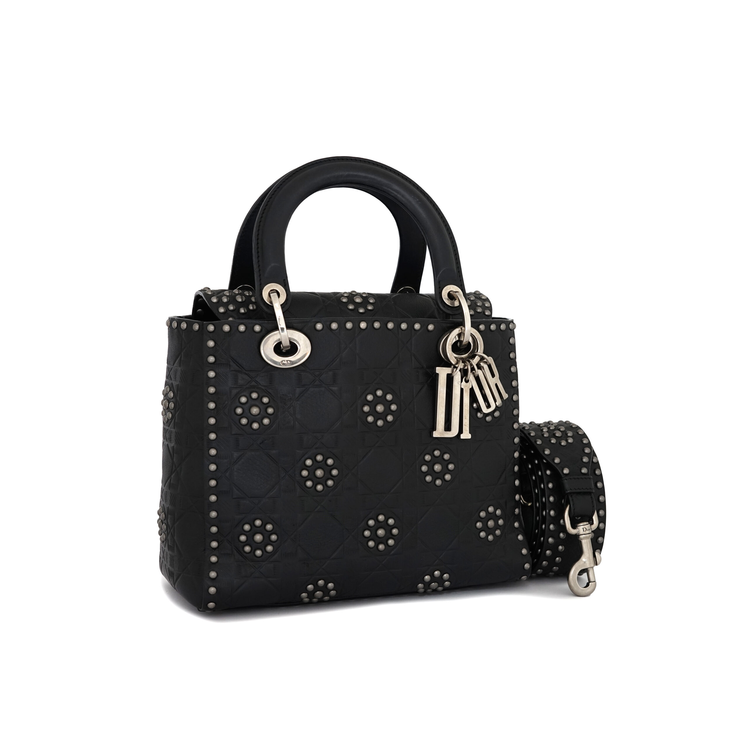 Lady Dior Supple Stud Black