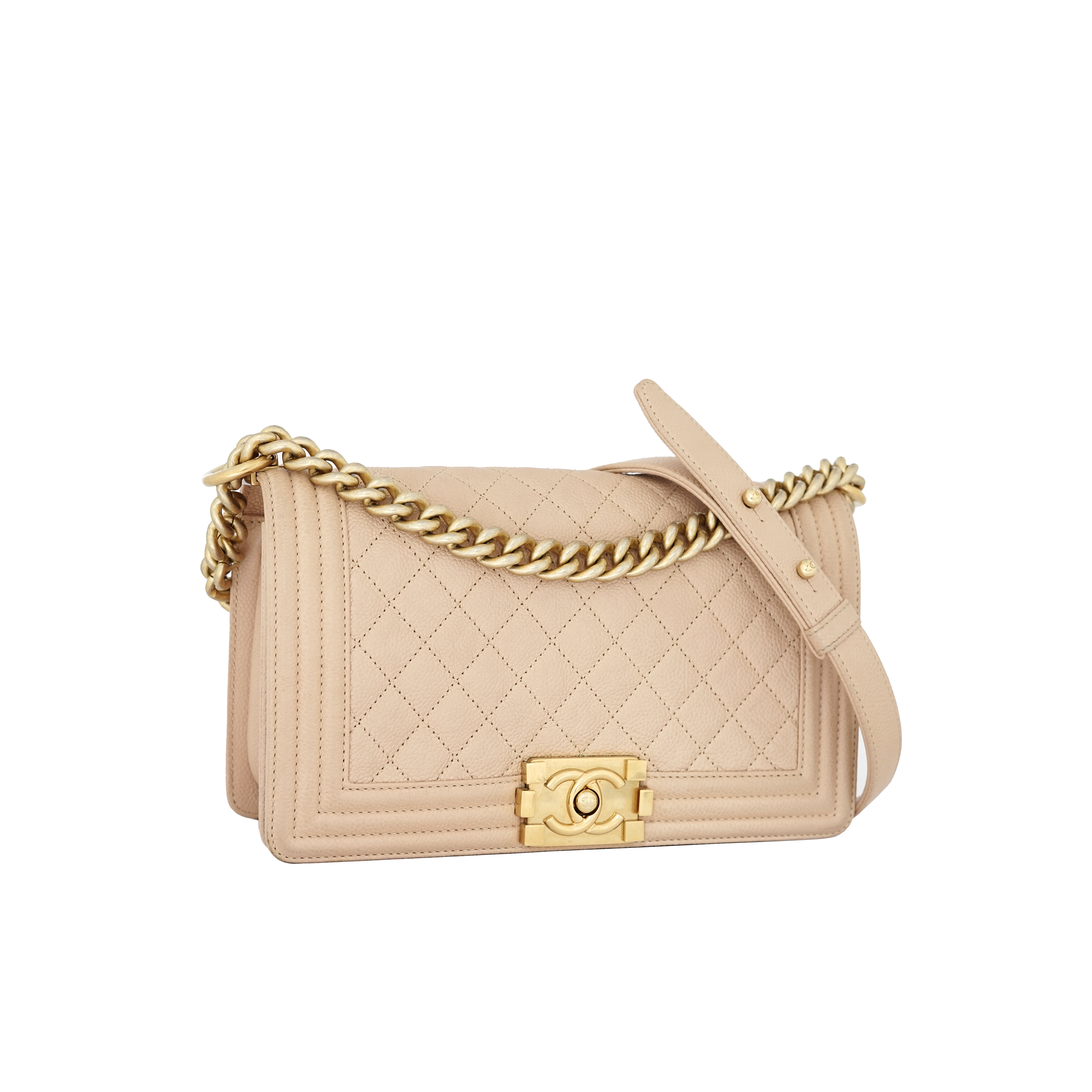 Boy 25 Beige Caviar