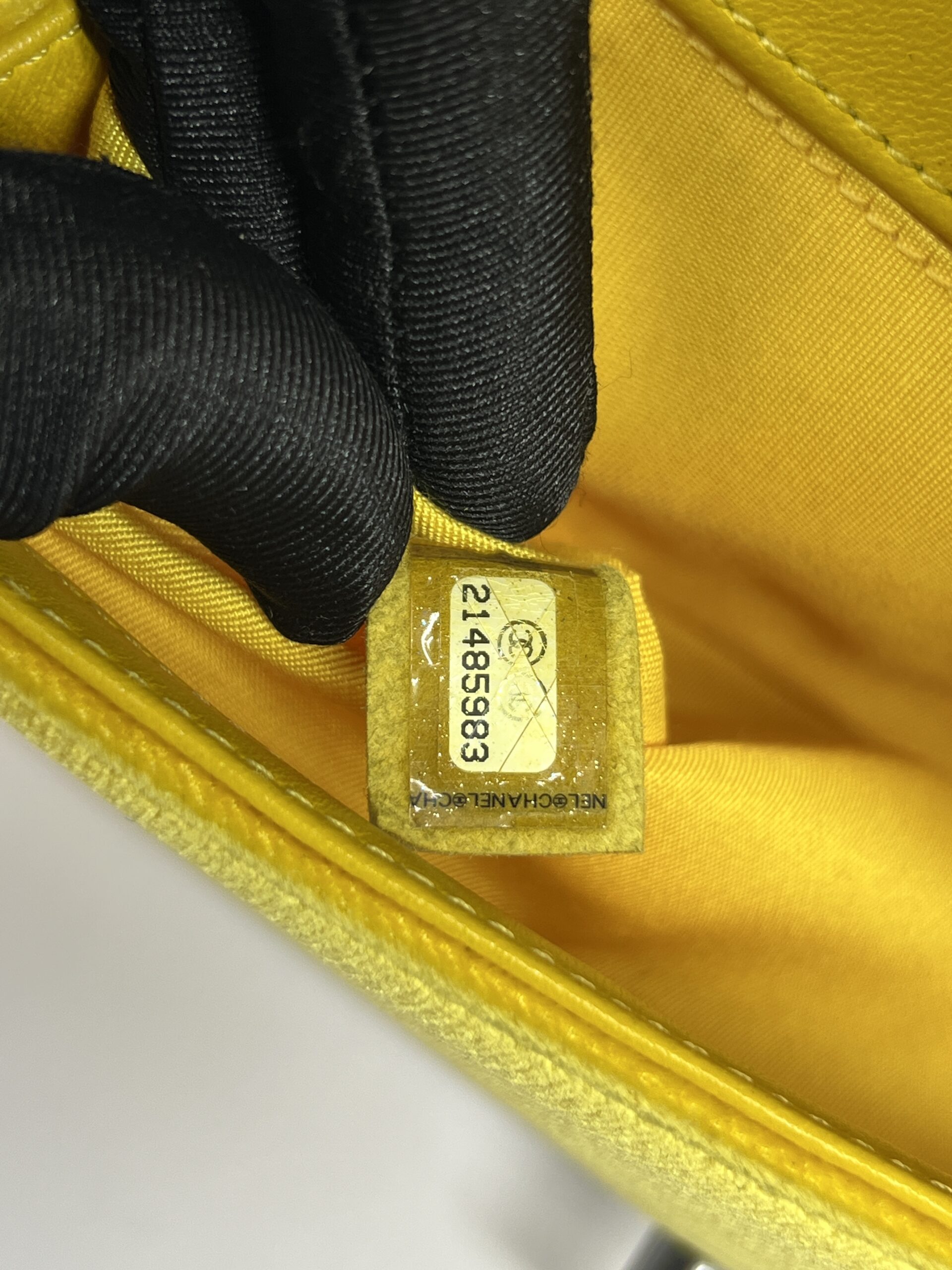 Boy 25 Suede Yellow