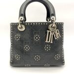 Lady Dior Supple Stud Black