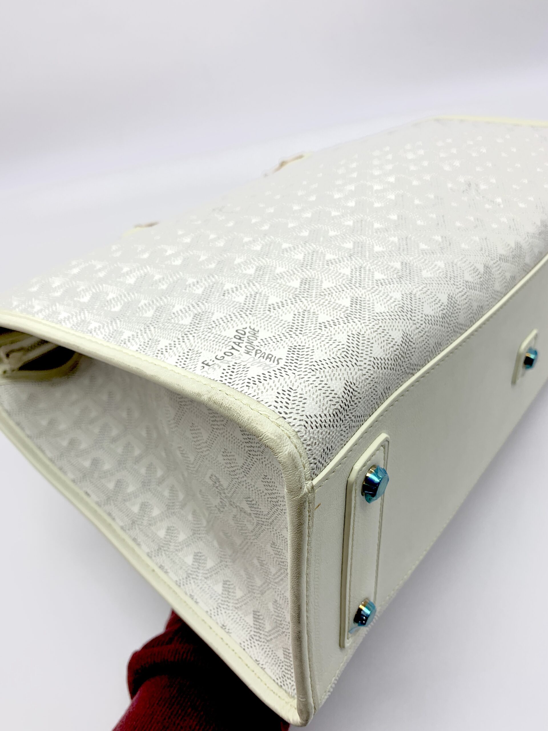 Marquises Tote Goyardine Blanc
