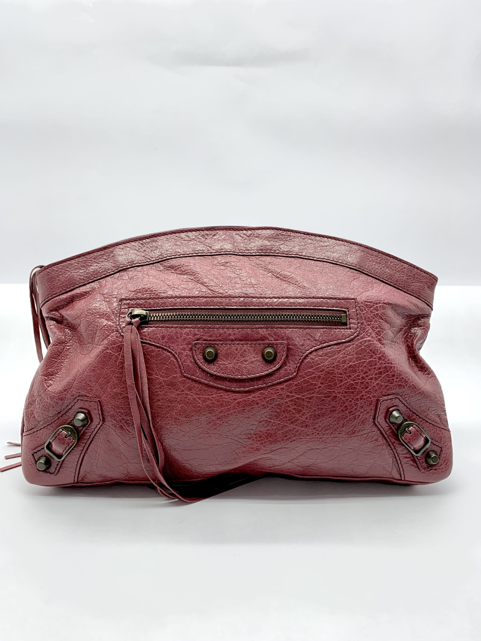 Clutch Rose Agneau
