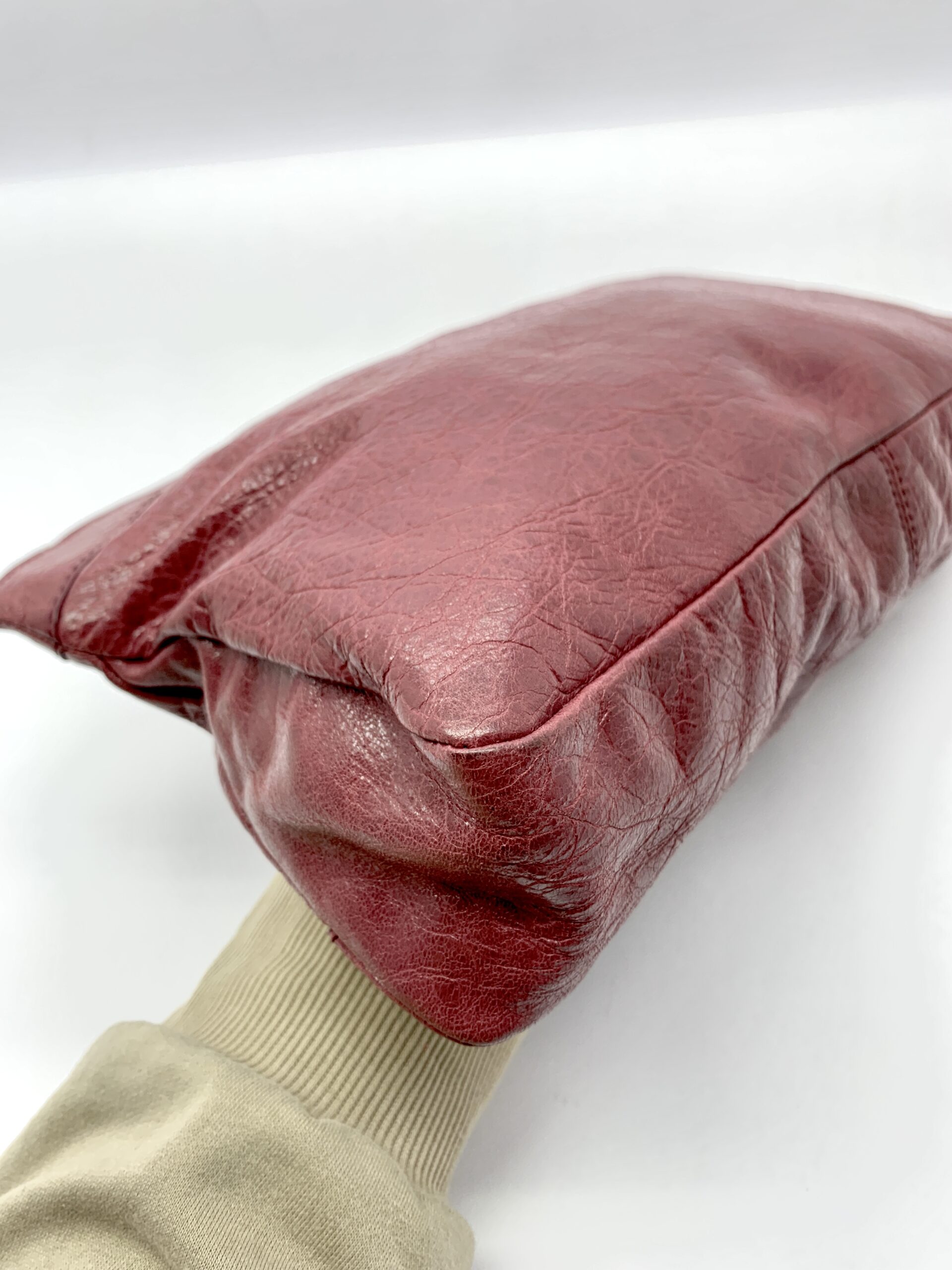 Clutch Rose Agneau