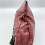 Clutch Rose Agneau