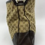 Diana Bamboo GG Canvas Brown GHW