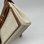 Mini Herbag 20 Ecru Beige Fauve GHW
