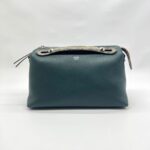 By The Way Medium Dark Green/Handle Snake Skin SHW